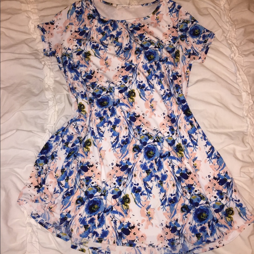 Floral mini dress